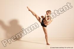 Kickbox reference poses